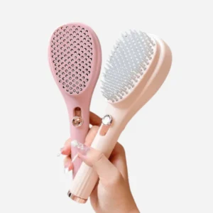 2 in 1 tangle less comb and massager